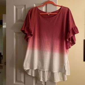 Umgee short sleeve shirt size Medium